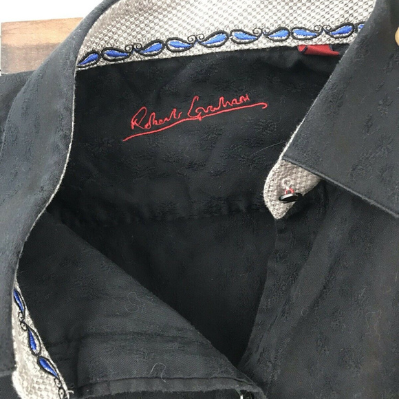 Robert Graham Paisley Black buttoned shirt - Picture 3 of 6